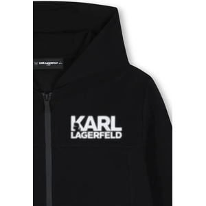 KARL LAGERFELD суичър с цип и качулка за деца (Z31377.162.174)