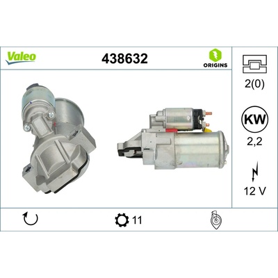 Startér VALEO 438632