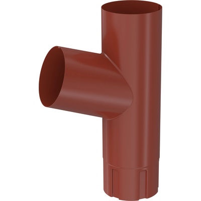 Bryza STAL T-rúra 100 / 100 / 100 mm tehlovo červená