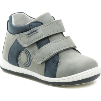 Wojtylko 2T23702 detské poltopánky šedo modré