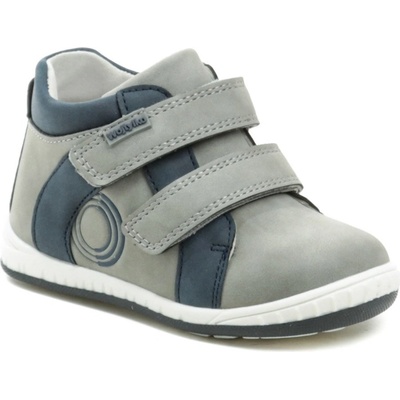 Wojtylko 2T23702 detské poltopánky šedo modré