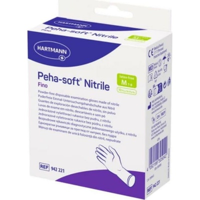Rukavice vyš.Peha-soft NITRILE FINO M 10ks