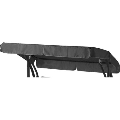 Mountfield Náhradní stříška na zahradní houpačku RIO 190x110 cm antracitová NA12789-80048 – Zboží Dáma