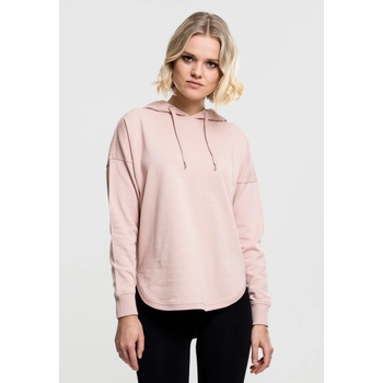 Urban Classics Дамски суичър в светлорозово Urban Classics Ladies Oversized Terry HoodyUB-TB1308-00838 - Светлорозов, размер XS