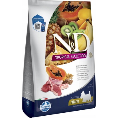 N&D Tropical Selection AG adult mini lamb 5 kg