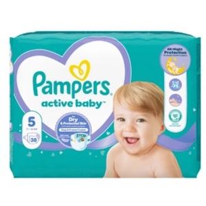 Pampers Active VPM S5 (38 бр. /кутия) 11-16 кг