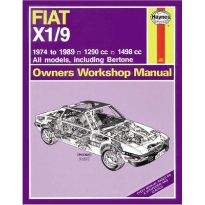 Fiat X1/9 (74 - 89) Haynes Repair Manual Haynes Publishing Group