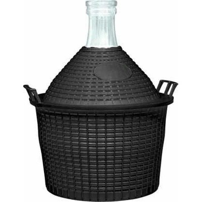 ALDOTRADE Demižon 54l sklo v plastovém koši