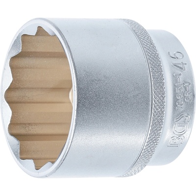 BGS 10651-1 | Nástrčná hlavica dvanásťhranná | 12,5 mm (1/2") | 46 mm