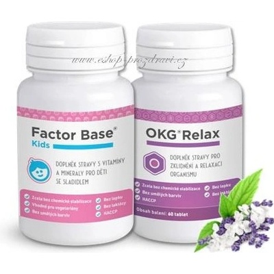 OKG Factor Base KIDS 60 tablet + OKG Relax 60 tablet