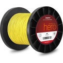 Delphin šnúra Hero 4 Fluo Žltá 1000m 0,20mm 13,2kg