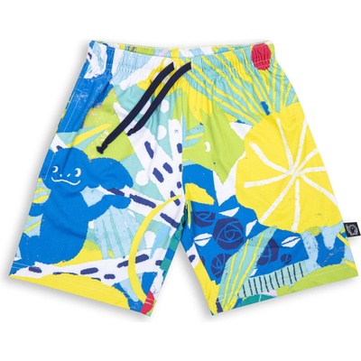 Wouki Chlapecké šortky Fubuki Blue Hawaii