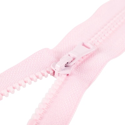 Takoy Zip Sarah kostěný dělitelný 5mm - baby pink 50 cm