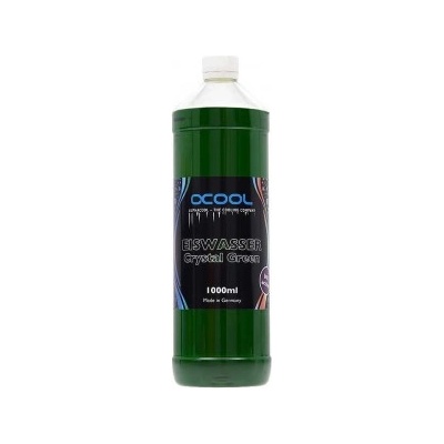 Alphacool Течност за водно охлаждане Alphacool Eiswasser Crystal Green, 1000ml (1012562)