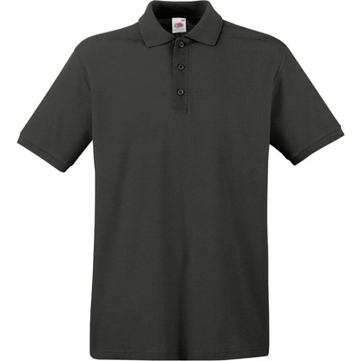 Fruit of the Loom 163218 Pánská polokošile s krátkým rukávem light graphite