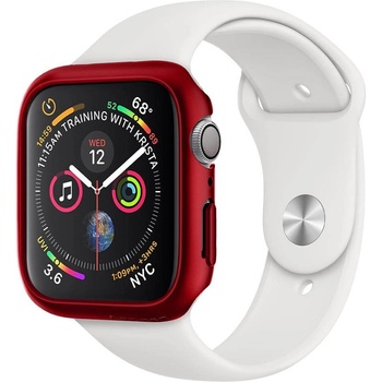 Spigen Качествен твърд кейс за Apple Watch 44 mm - Spigen Thin Fit Case (червен) (ACS01066)