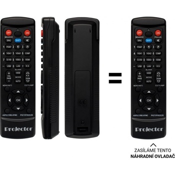 Diaľkový ovládač Predátor BenQ MS514H