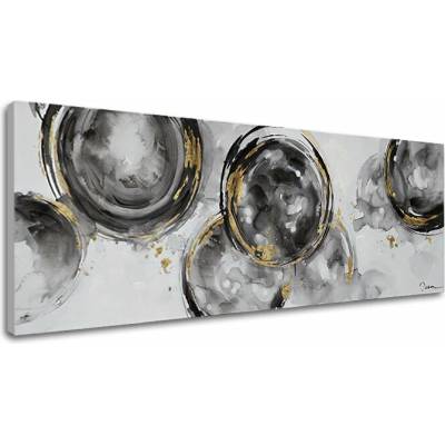 Obraz na plátne ABSTRAKT - 120x40 cm