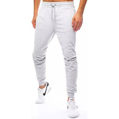 Basic pánské tepláky UX3245 světle šedá