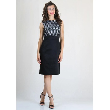 Image 1 of Rumena Елегантна рокля с висока талия и дантела rumena