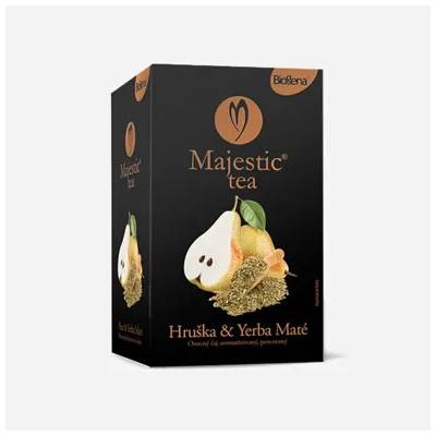 Biogena Majestic Tea hruška a yerba maté 6 x 20 sáčků