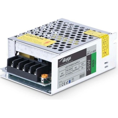 Zdroj Akyga AK-L1-025 LED Pro napájení osvětlení 12V/25W, IP20