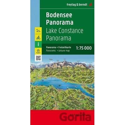 Bodamské jezero 1:75 000 / automapa - freytag&berndt