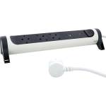 Legrand Разклонител LEGRAND шуко / 3 гнезда / USB-A + USB-C / 1.5 m / 16A / 3680W / Бял / Защита за деца