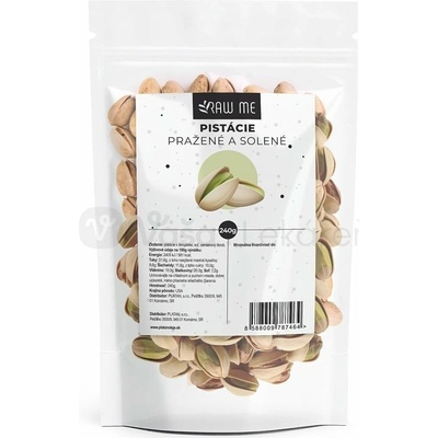 Raw me PISTACIE Pražené Solené 240 g
