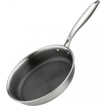 Elitehoff Pánev ocelová 24 cm s voštinovým povrchem E-7547