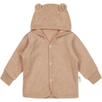 Bio Baby Бебешки суитшърт с ушички Bio Baby - От памучно фроте, 56 сm, 1-2 месеца (97222326) - ozone