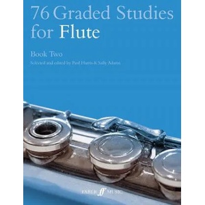 76 Graded Studies for Flute Book Two | Sally Adams (1993)
