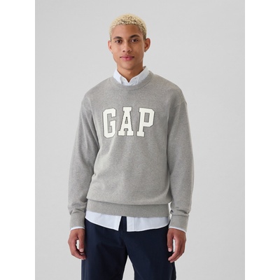 GAP Пуловер с логото на GAP GAP | Siv | МЪЖЕ | L