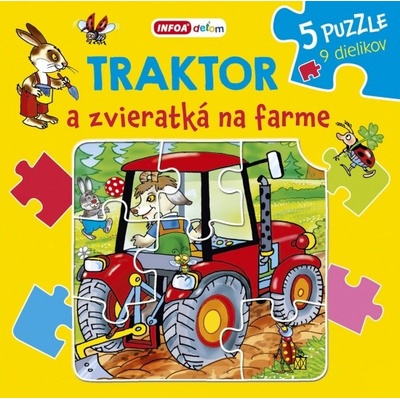 Traktor a zvieratká na farme - Pavlína Šamalíková