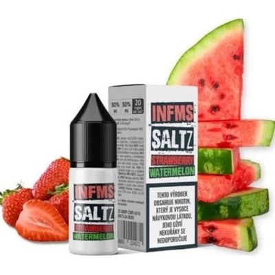 Infamous Saltz Strawberry Watermelon 10 ml 20 mg – Zbozi.Blesk.cz