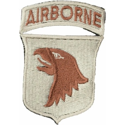 NAVYS Nášivka 101st AIRBORNE DIVISION PIESKOVÁ