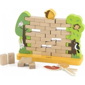 Viga Toys Дървена игра за сръчност „Падащи жълъди (44566) (44566)