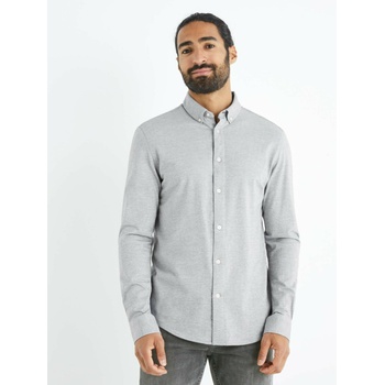 Celio Светлосива мъжка риза Celio Bapik Celio | Siv | МЪЖЕ | S