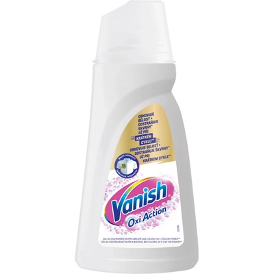 Vanish Oxi Action White Odstraňovač škvŕn na bielu bielizeň v géli 1 l