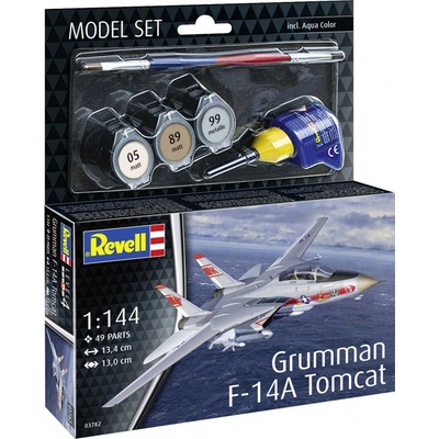 Revell ModelSet letadlo 63782 Grumman F-14A Tomcat 1:144
