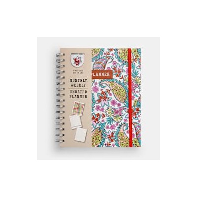 Sentio Планер със спирала А5+ 86л Paisley White