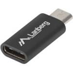 Lanberg usb-c(f) 2.0 - usb micro(m) АДАПТЕР, ЧЕРЕН
