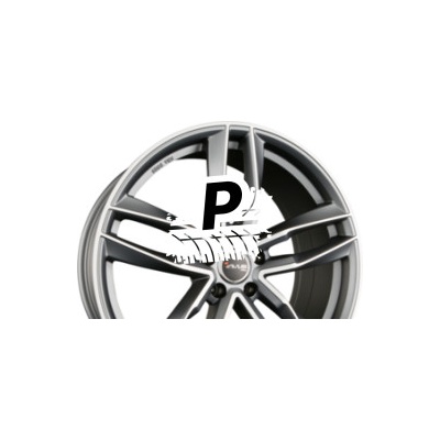 AVUS AF16 8,5x20 5x114,3 ET40 matt anthracite polished