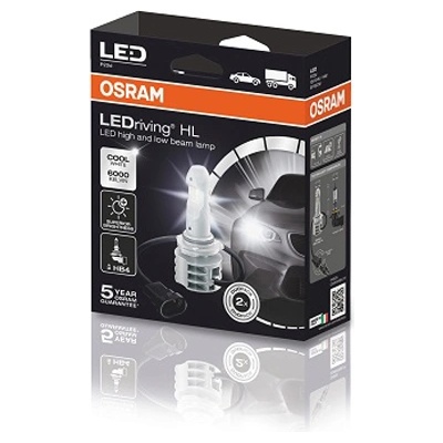 Крушка OSRAM LED HB4, 12/24V, 14W, 6000К, 1215lm, 2 броя