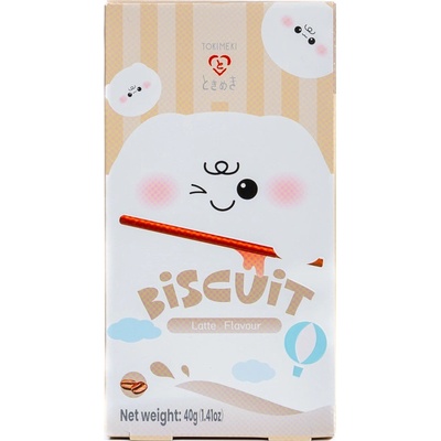 Tokimeki Tyčinky latte 40 g