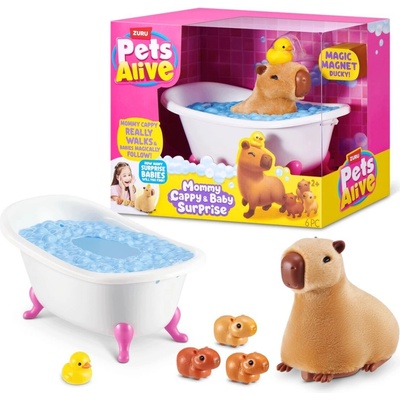 ZURU Pets Alive Maminka Kapybara a mládě překvapení