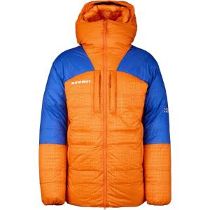 Mammut Мъжко пухено яке Mammut Eiger Nordwand Pro Down Insulation Hooded Parka Down jacket - Eiger Orange / Eiger Blue (004-6950-0211)
