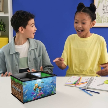 Ravensburger 3D Puzzle 112869 Úložná škatuľa Minecraft 216 dielikov