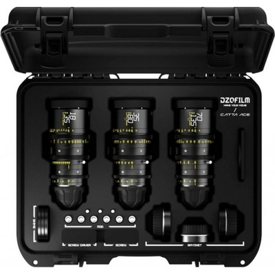 DZO Optics Sada objektivu DZOFILM Catta Ace 18-35/35-80/70-135 mm FF T2.9