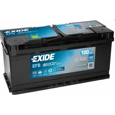 Exide Start-Stop EFB 12V 100Ah 900Ah EL1000